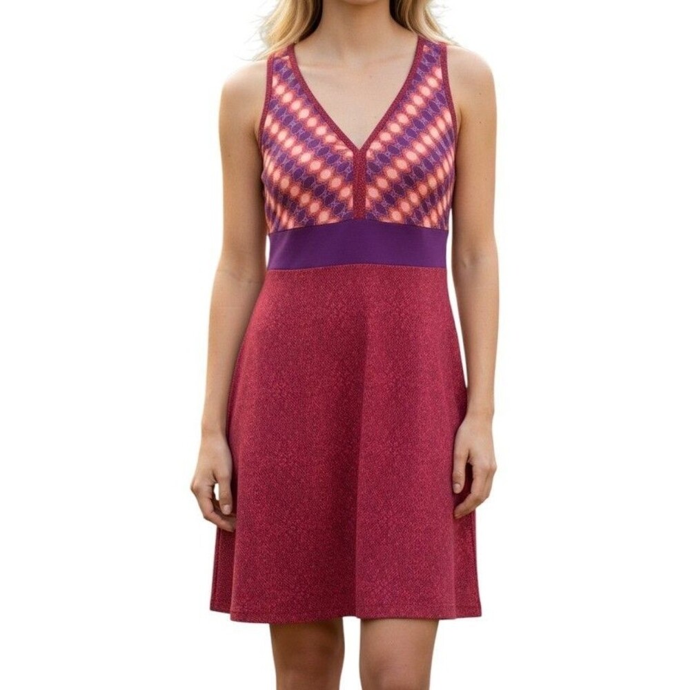 Marmot Becca Packable Dress Womens Medium Quick Dry UPF 50+ Stretch Knit Jersey